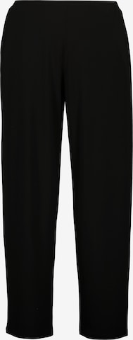 Loosefit Pantalon Ulla Popken en noir : devant