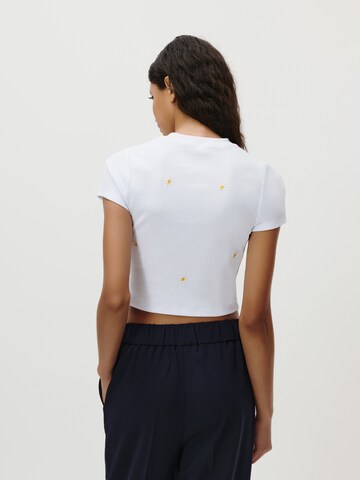 LeGer by Lena Gercke Футболка 'Hermine' в Белый: сзади