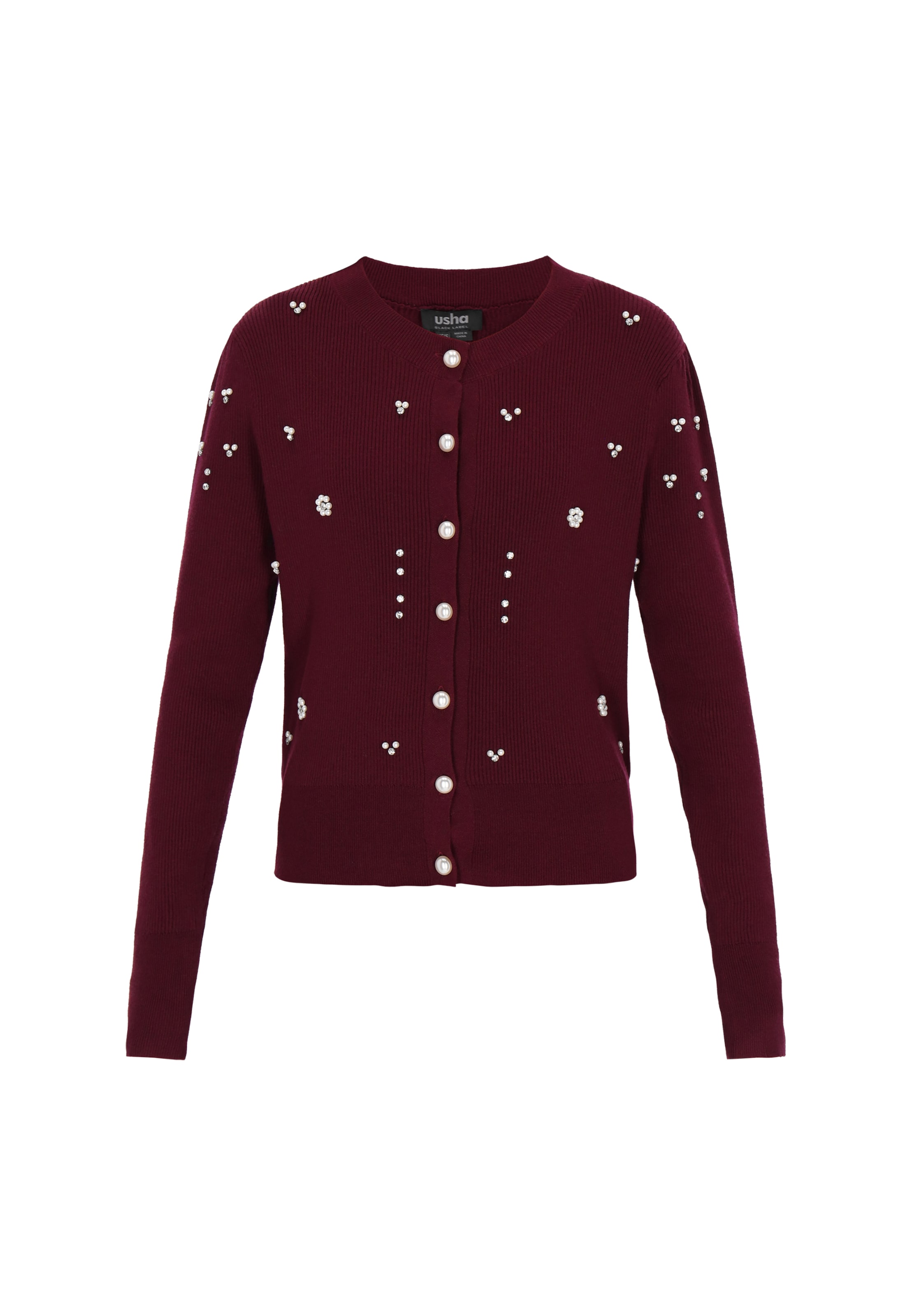 usha BLACK LABEL - Cárdigan en lila: frente