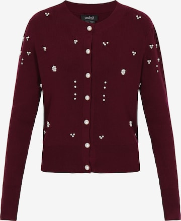 usha BLACK LABEL - Cárdigan en lila: frente