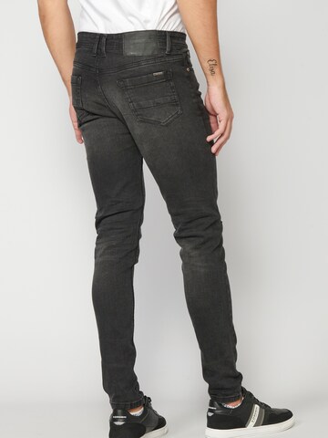 KOROSHI Skinny Jeans in Schwarz