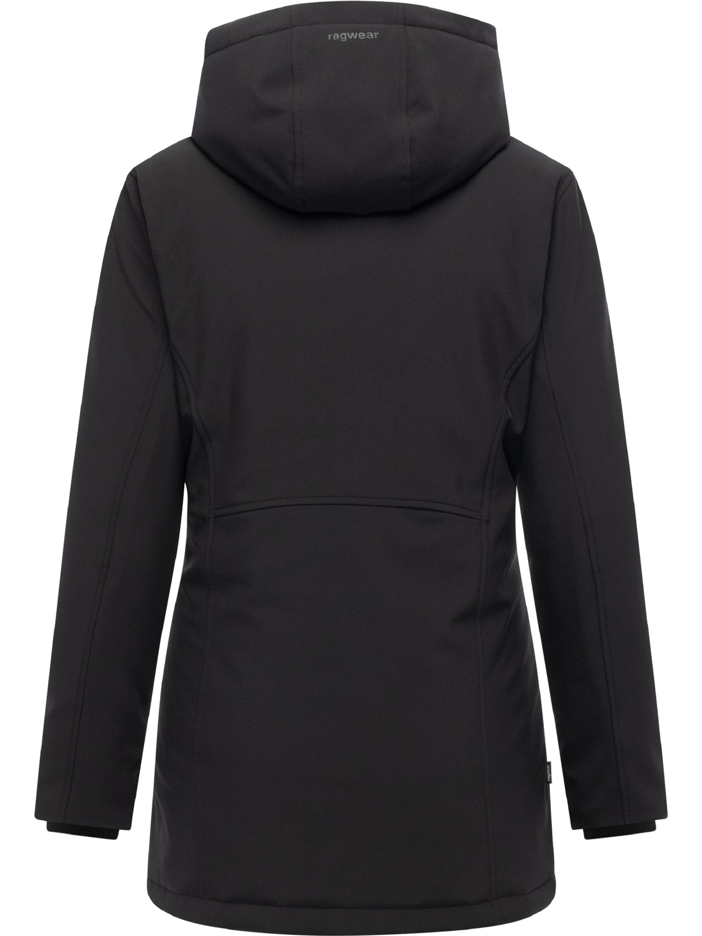 Ragwear Wintermantel 'Navanuti' in Schwarz