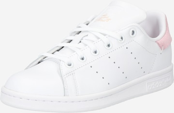 ADIDAS ORIGINALS - Sapatilhas 'STAN SMITH' em branco: frente