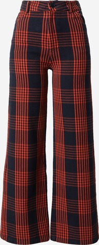 Thinking MU Loosefit Broek in Oranje: voorkant