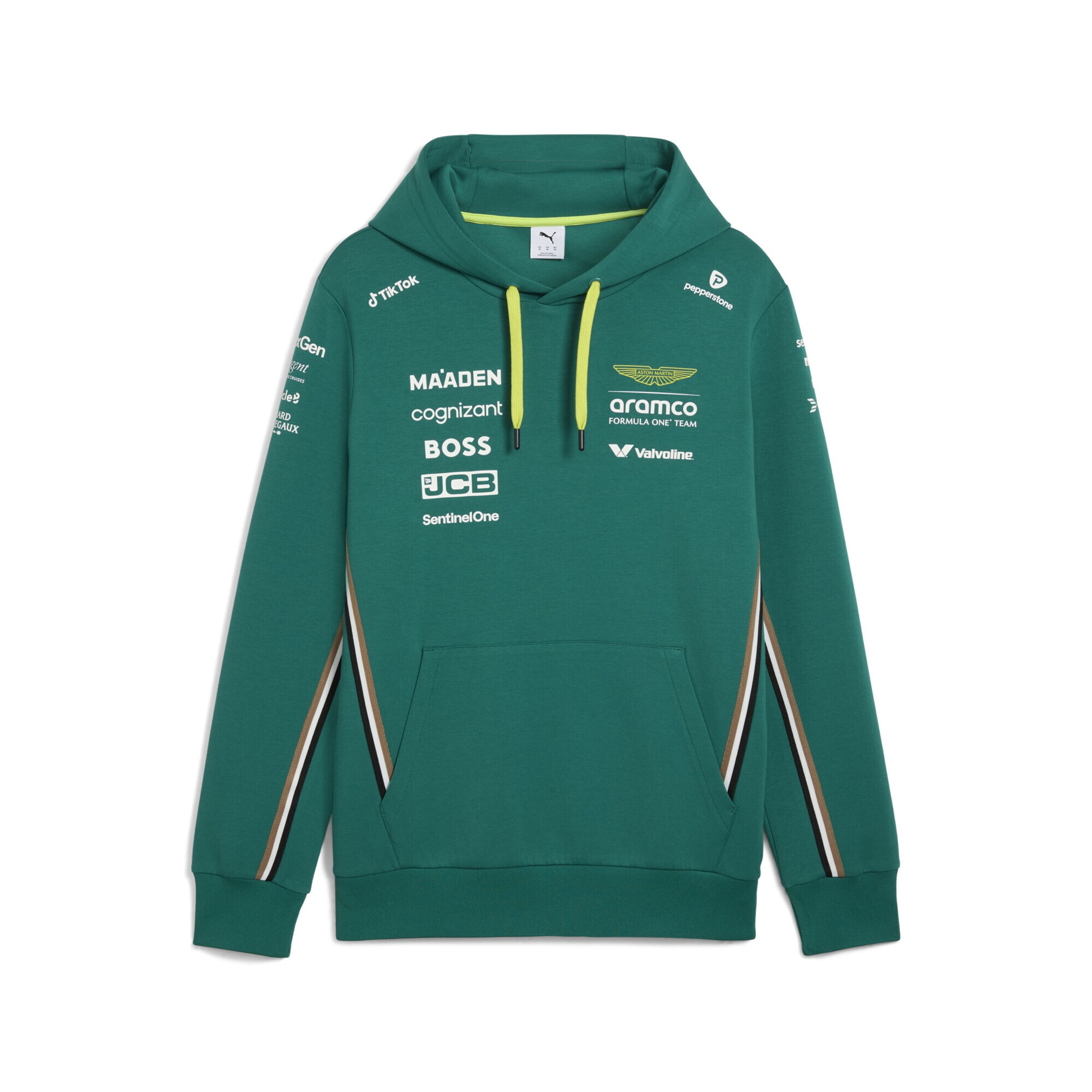 PUMA Sports sweatshirt in Green: front