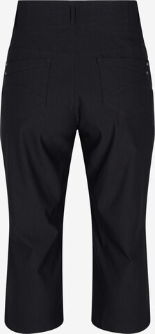 Regular Pantaloni 'JEVA' de la Zizzi pe negru