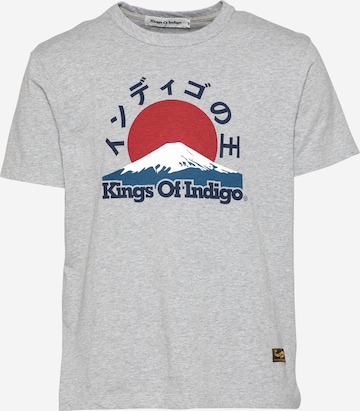 Kings Of Indigo Shirt 'DARIUS' in Grau: predná strana