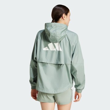 ADIDAS PERFORMANCE Sports jacket 'Hyperglam' in Green