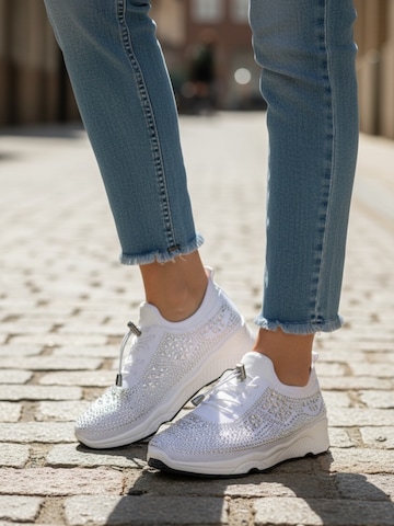 Kumixi Slip-ons 'Sneaker' in White