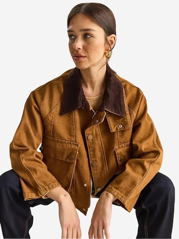 Bianco Lucci - Casaco meia-estação em castanho