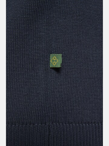 Charles Colby Knit cardigan ' Duke Glennson ' in Blue