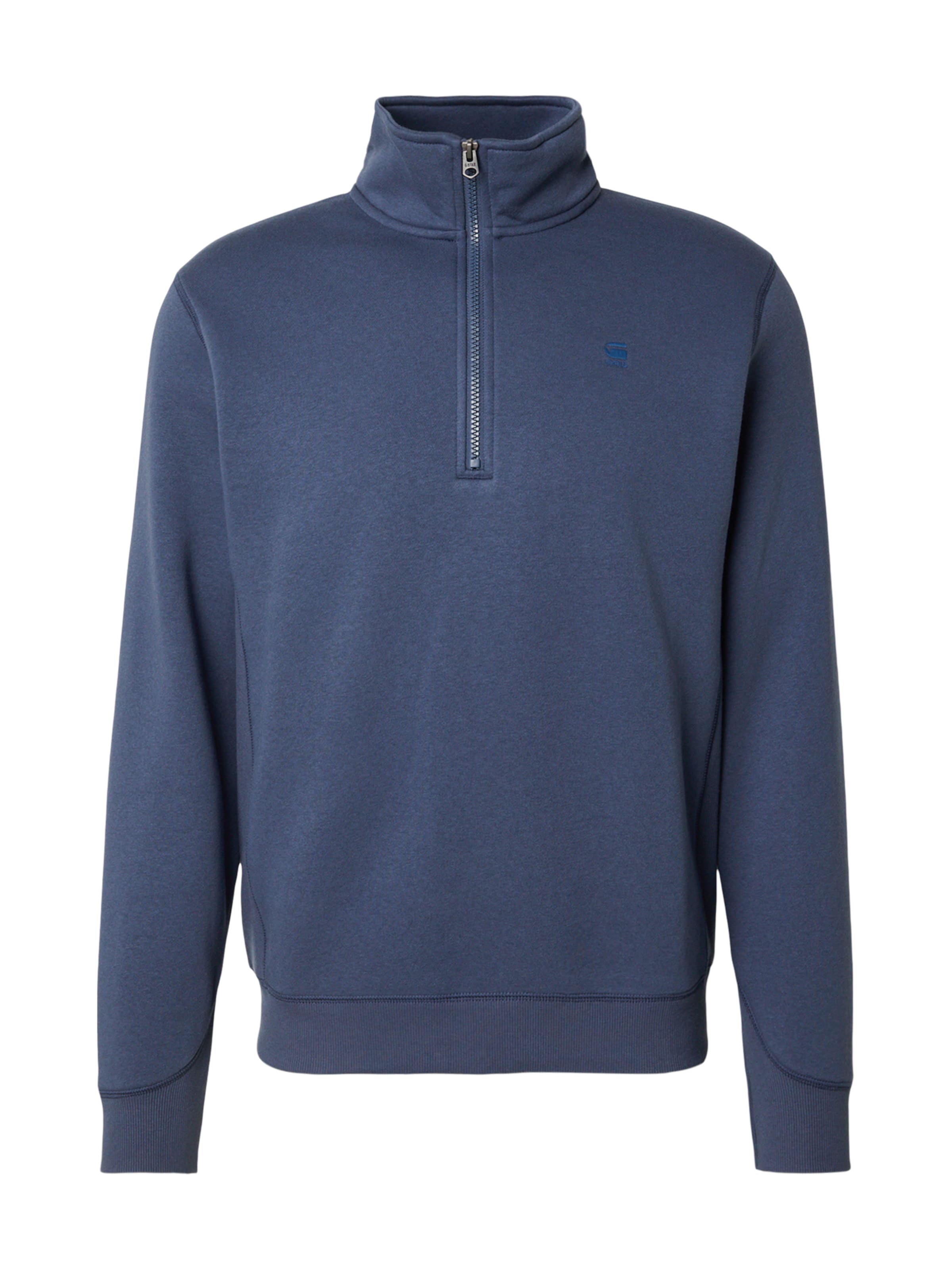 Sweat-shirt 'Premium Core' G-STAR en bleu : devant