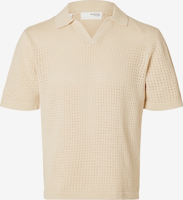 SELECTED Trui 'SLHNik' in Beige: voorkant