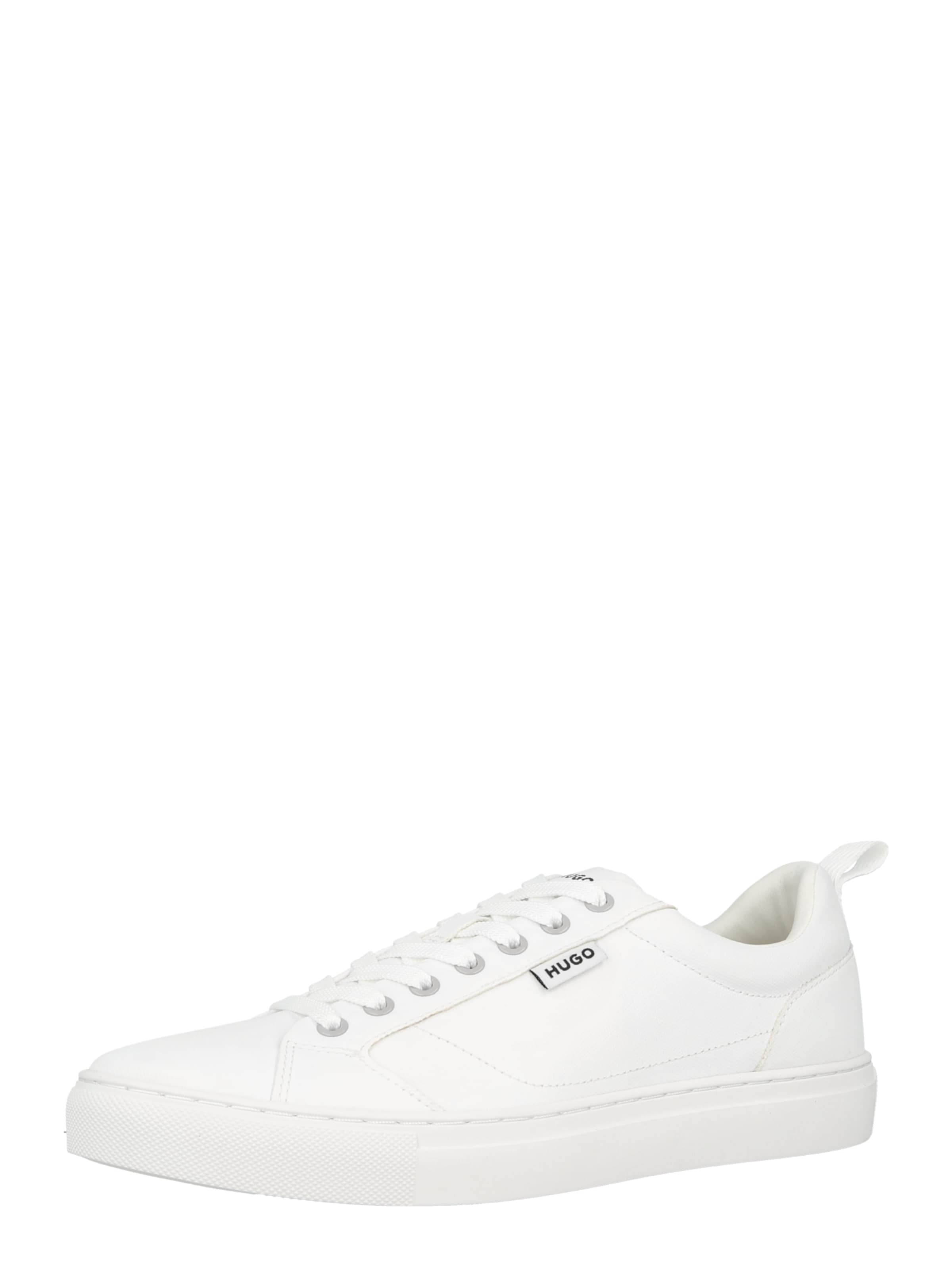 Sneaker low 'Morrie' de la HUGO pe alb: față