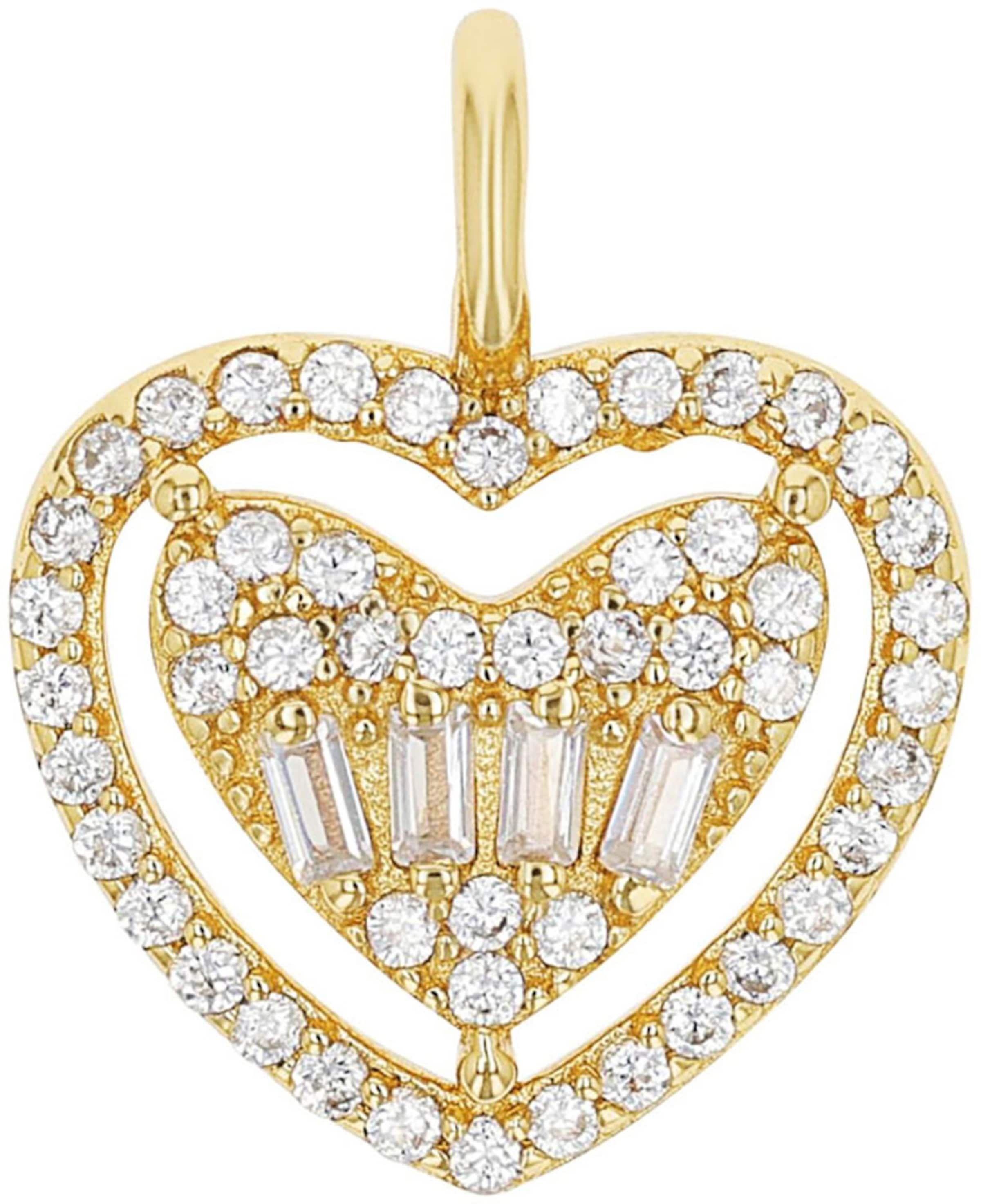 AMOR Anhänger in Gold: Vorderseite