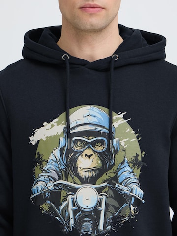 BLEND Sweater ' BHRona Animal print ' in Black