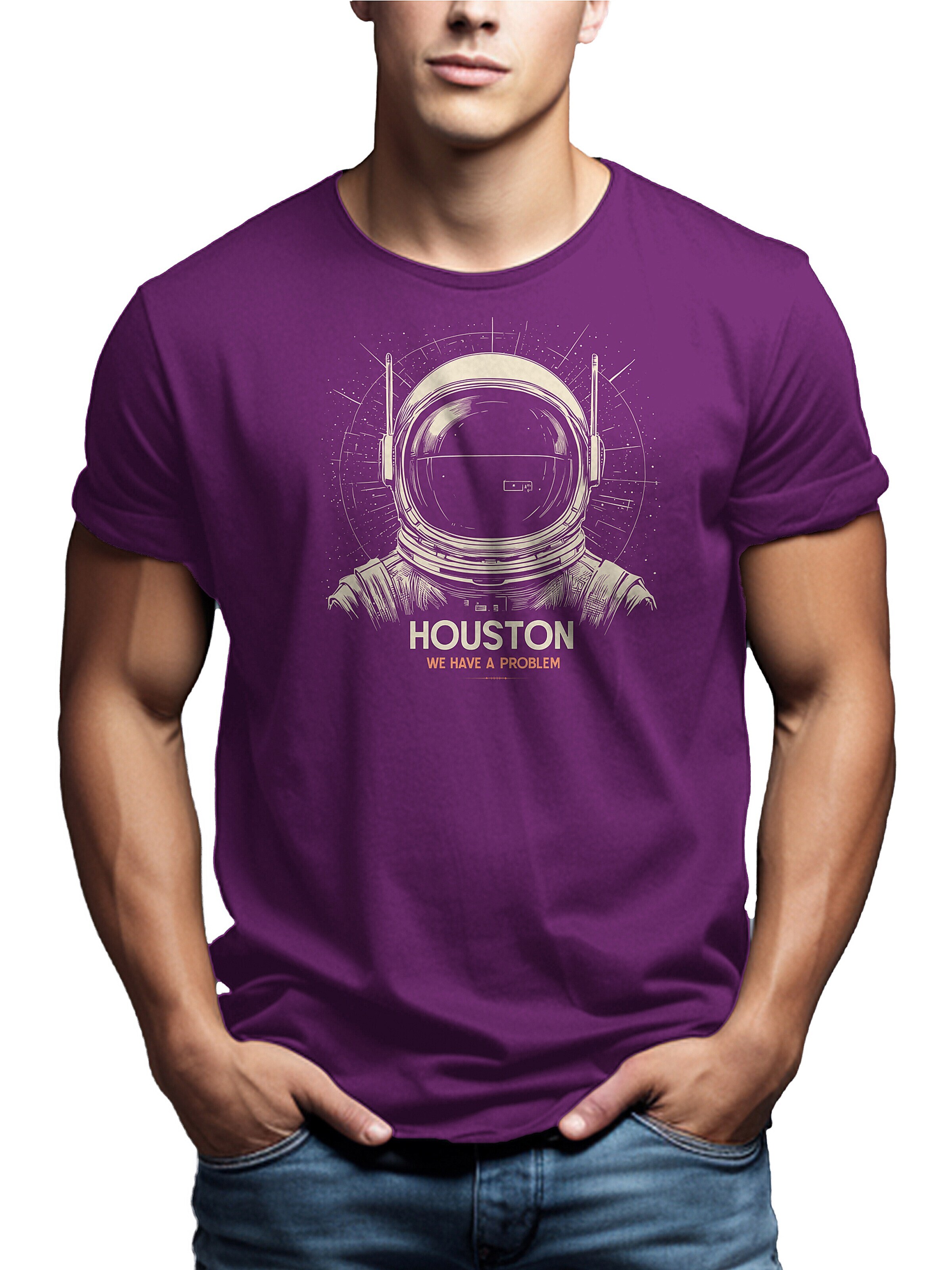 MAKAYA Shirt in Purple: front