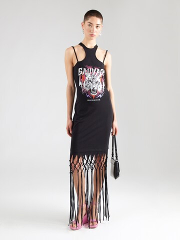 Versace Jeans Couture Dress in Black: front
