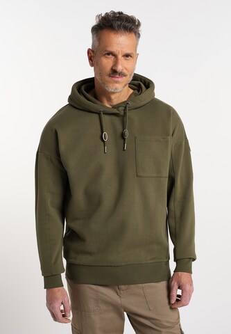 DreiMaster Vintage Sweatshirt in Green: front