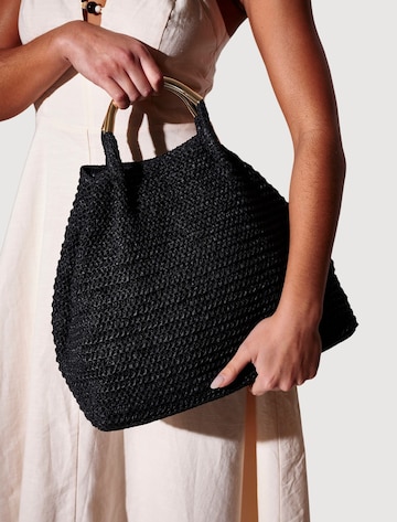 Borsa a mano di South Beach in nero: frontale