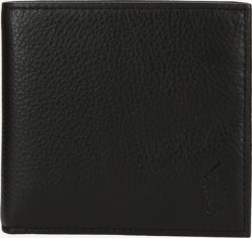 Polo Ralph Lauren Wallet 'BILLFOLD' in Black: front