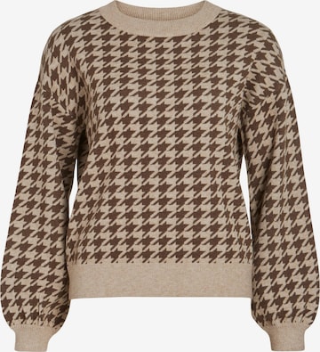VILA Sweater 'RIL' in Beige: front
