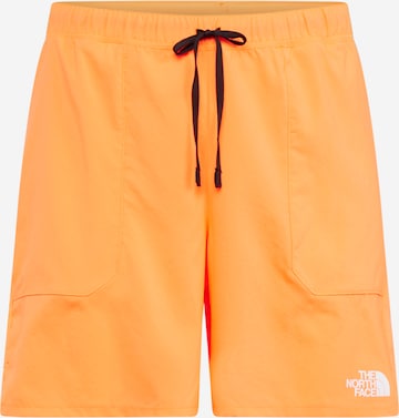THE NORTH FACE Обычный Спортивные штаны 'SUNRISER' в Оранжевый: спереди