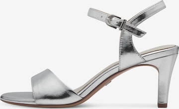 TAMARIS Strap sandal in Silver