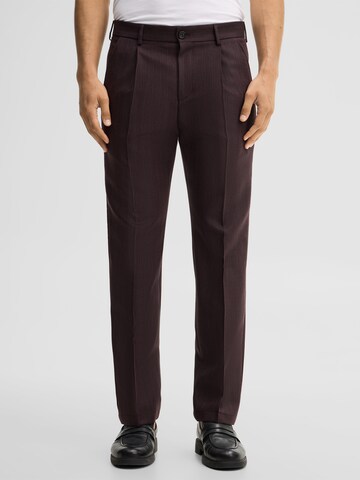 Regular Pantalon chino STRELLSON en rouge : devant