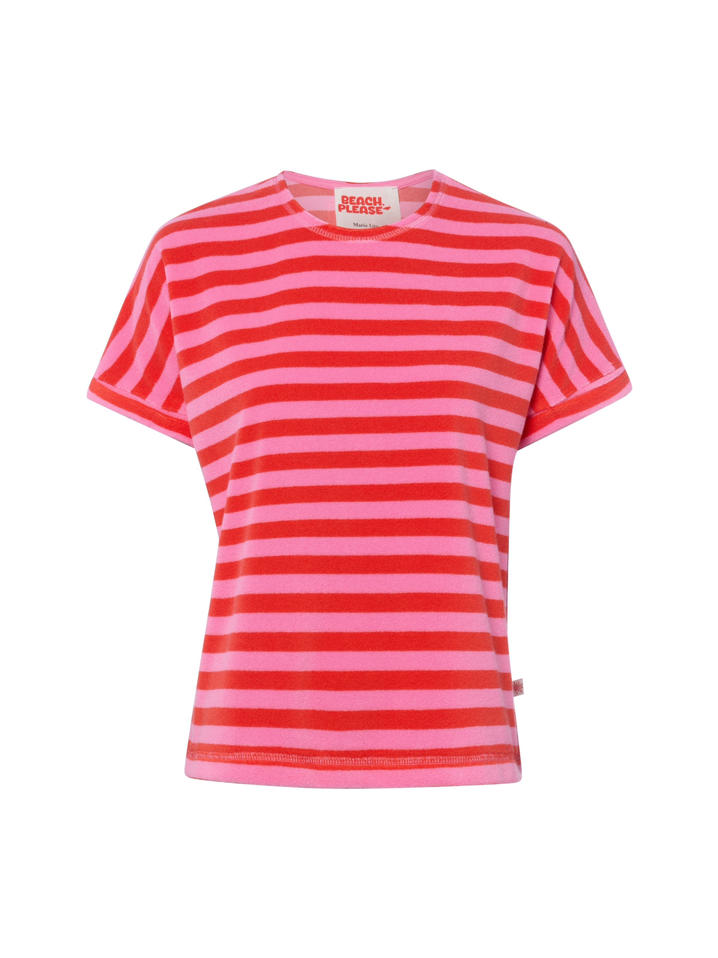 Marie Lund Sweatshirt in Roze: voorkant