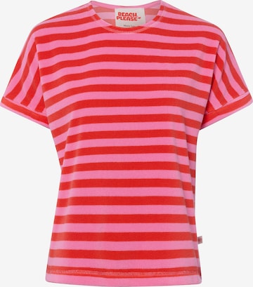 Sweat-shirt Marie Lund en rose : devant