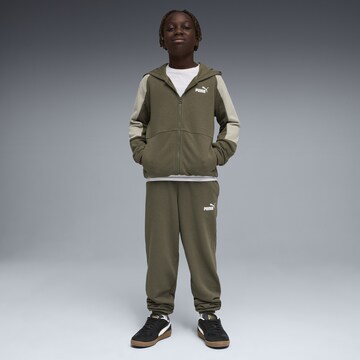 PUMA Regular Sportbroek 'Essentials' in Groen: voorkant