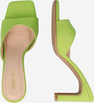 ABOUT YOU Sandal 'Claire' in Green