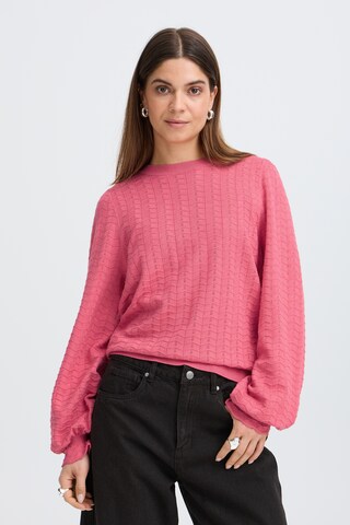 Pulz Trui 'SARA' in Roze: voorkant