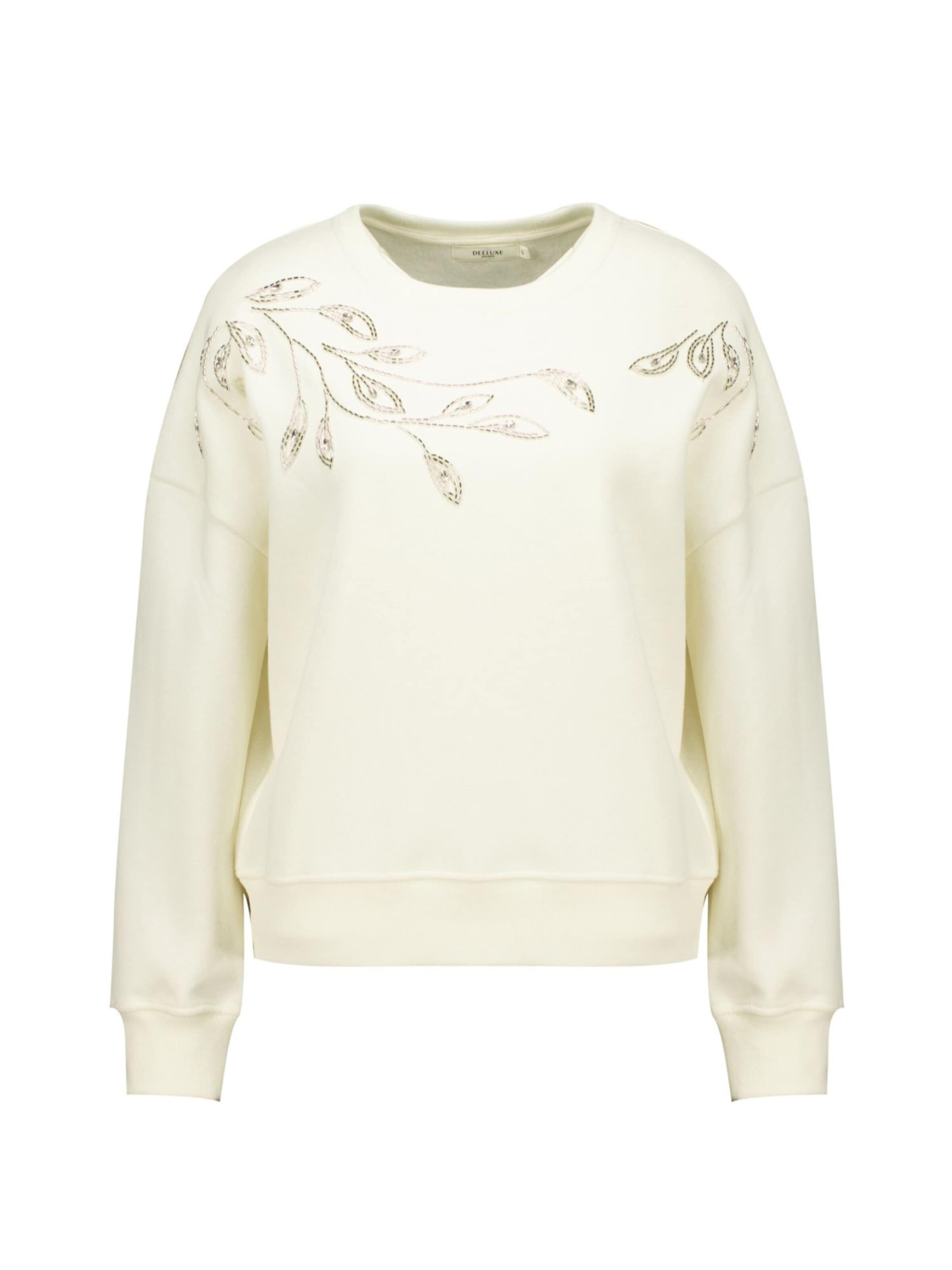 Deeluxe Sweatshirt‌‌‌‌‌‌‌‌‌‌ in Weiß: Vorderseite