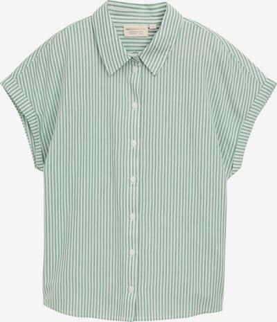 TOM TAILOR DENIM Pusero värissä vaaleanvihreä / offwhite, Tuotenäkymä