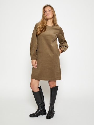 DESIRES Kjole 'Joelene' i brun: forside