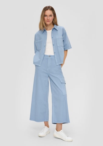 Wide Leg Jean s.Oliver en bleu