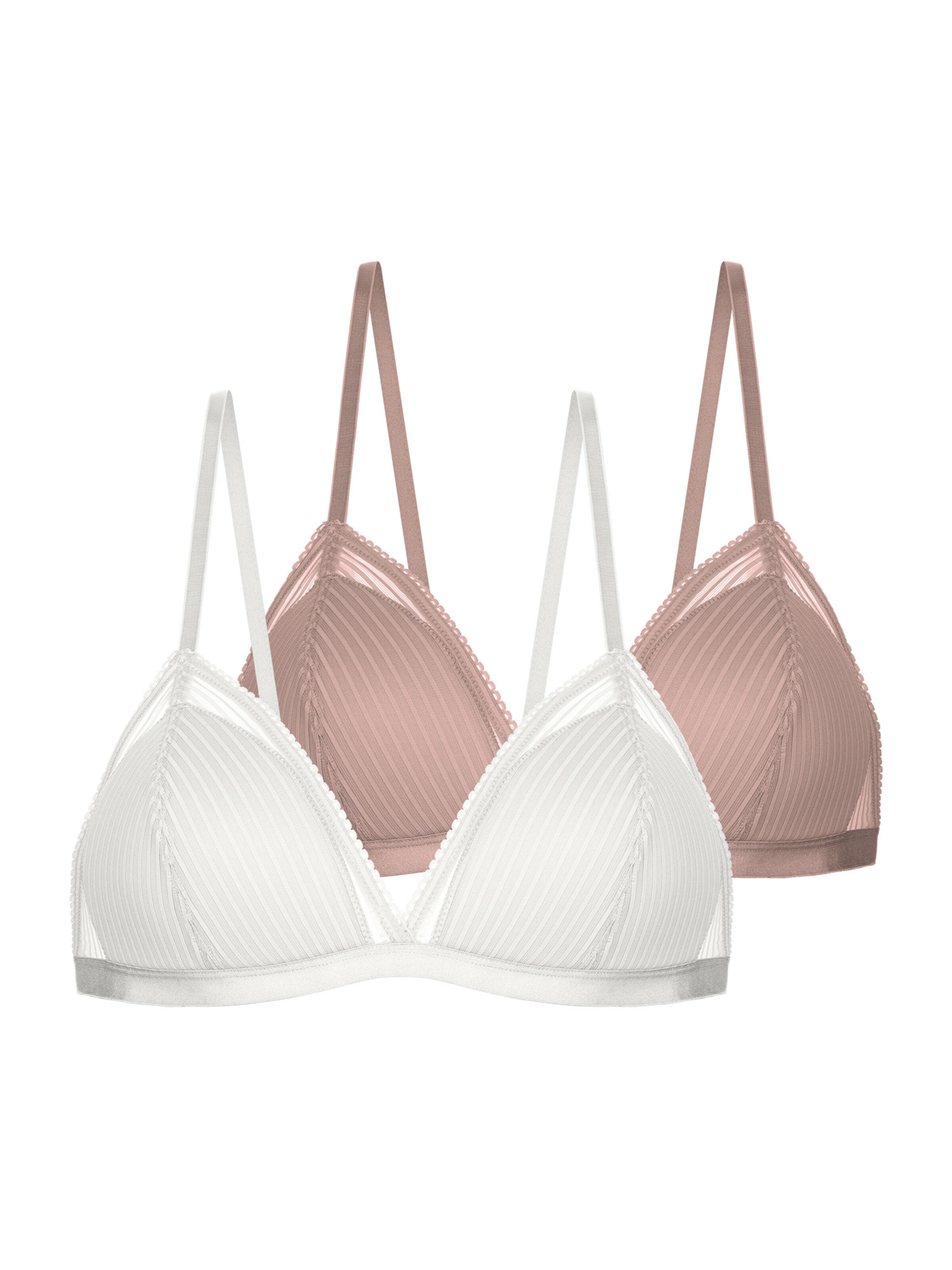 Dorina Trojuholníky Podprsenka - Ružová: predná strana