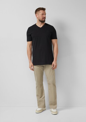 s.Oliver T-Shirt in Schwarz
