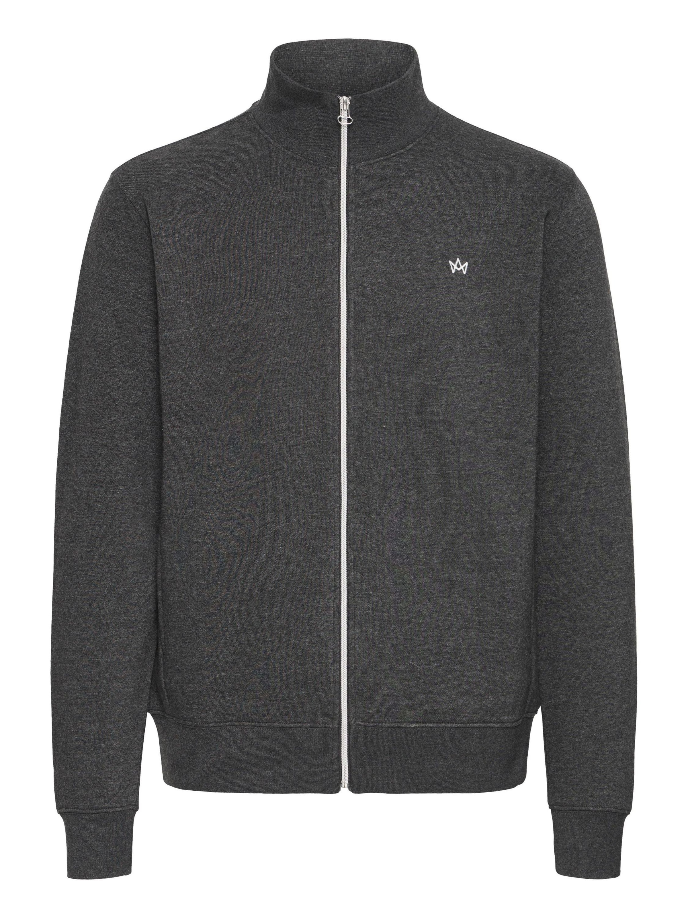 Kronstadt - Casaco em moletão 'Richards' em cinzento: frente