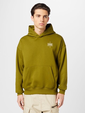 G-Star RAW Sweatshirt in Groen: voorkant