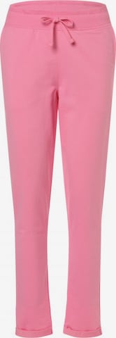 Marie Lund Regular Broek ' ' in Roze: voorkant