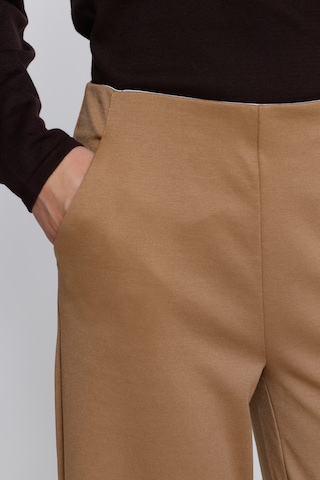 Wide Leg Pantalon 'IHKATE' ICHI en marron