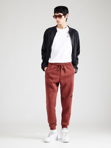 Jordan Tapered Trousers 'ESS' in Brown