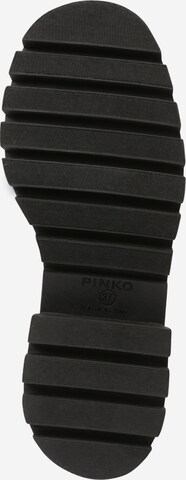 PINKO Ниски ботуши с връзки 'MELISSA' в черно