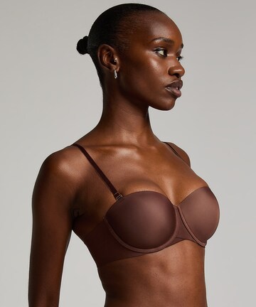 Hunkemöller Balconette BH in Bruin: voorkant