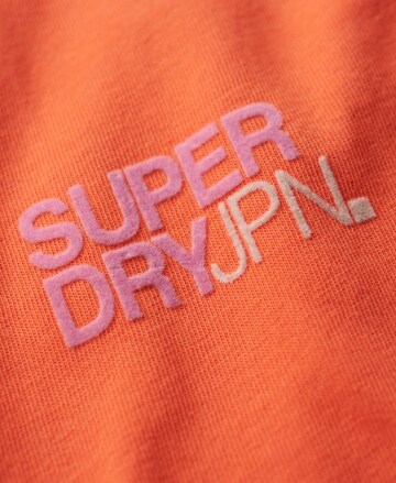 T-shirt fonctionnel Superdry en orange