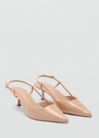 MANGO Pumps 'Tonio' in Beige