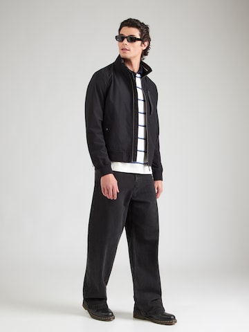 Geacă de primăvară-toamnă de la s.Oliver pe negru